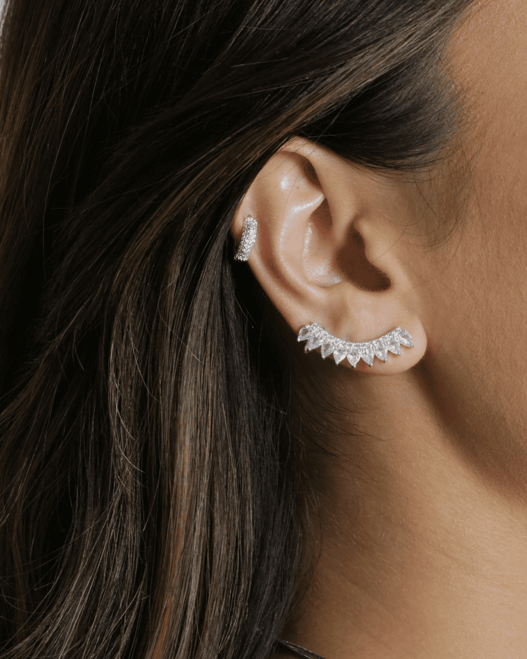 Ear Cuff Aura - Cravejado