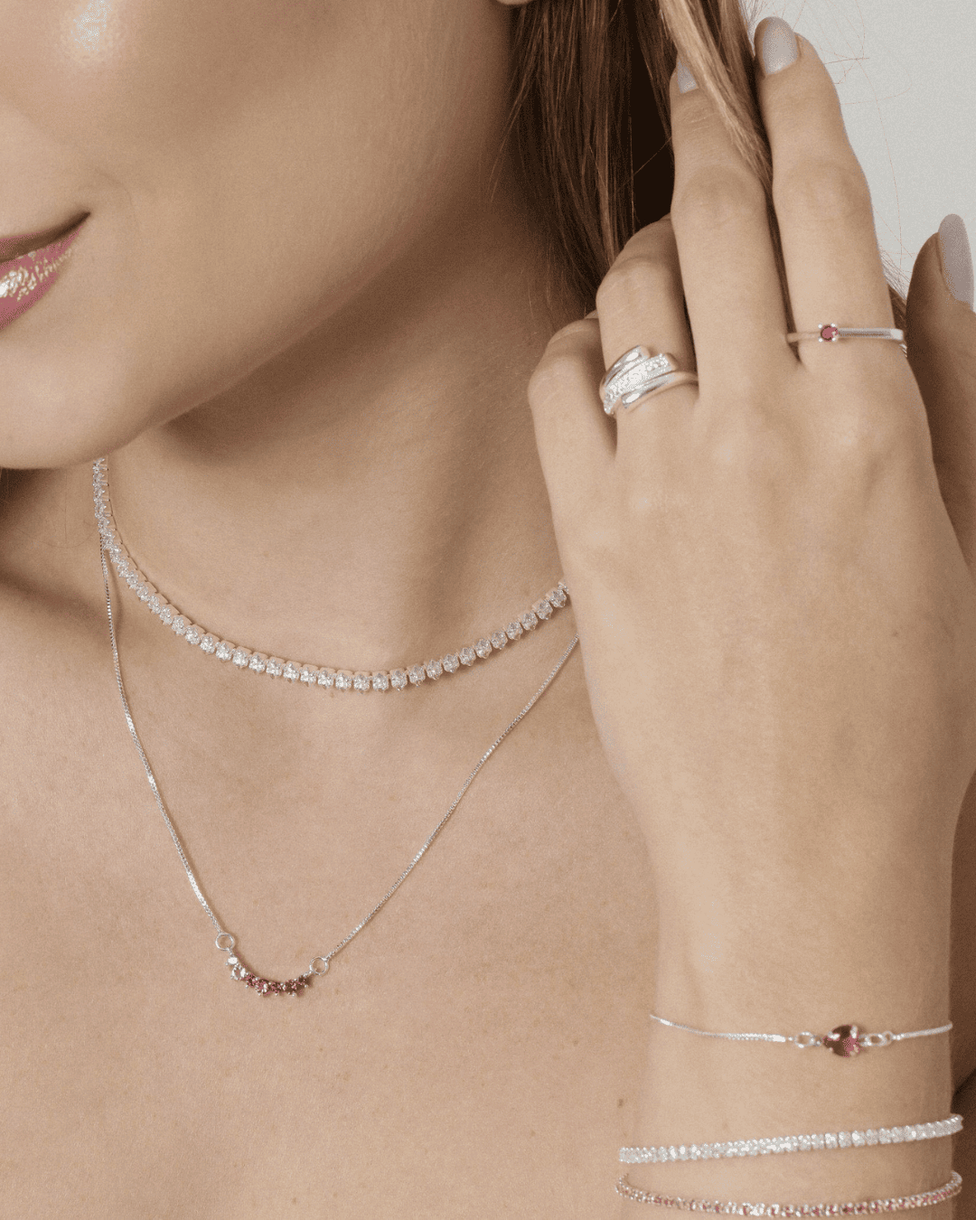 Choker Riviera Cristal