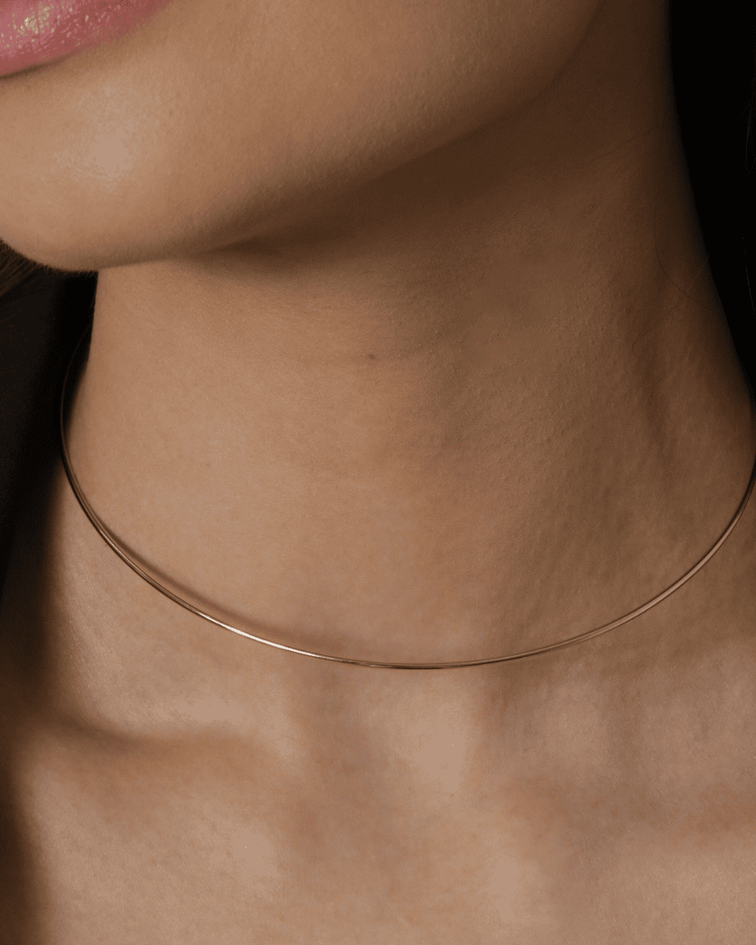Choker - Aro - Dourado