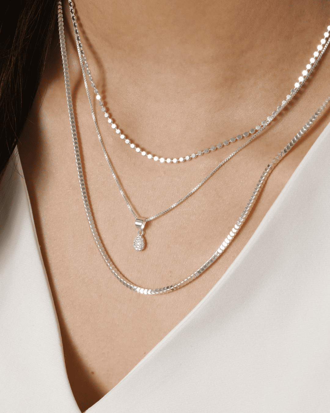 Colar Pingente - mini gota
