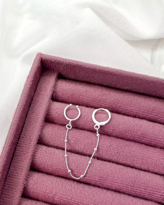 Ear line - bolinhas